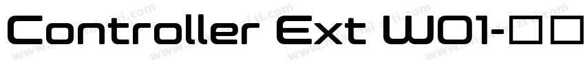 Controller Ext W01字体转换